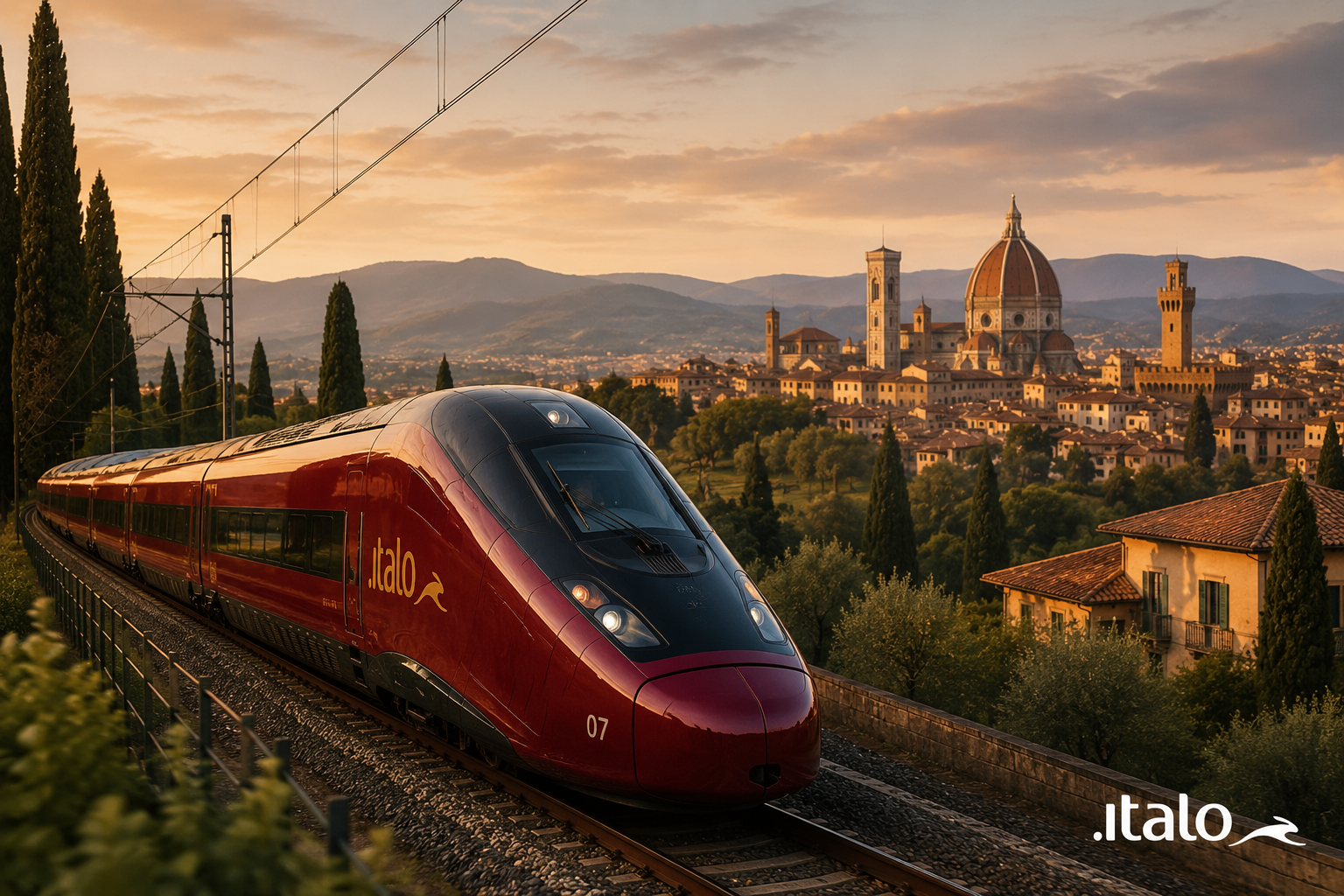Viajar en tren por Italia