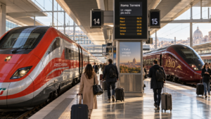 Italo y Frecciarossa son las dos grandes referencias de la alta velocidad que el viajero compara al recorrer Italia.